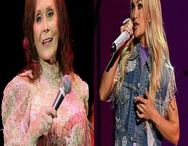 Carrie Underwood Remembers the First Time She Met Loretta Lynn — and She ‘Smacked’ Her ‘Rear End’